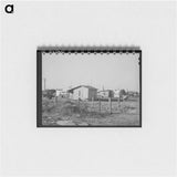 アートメモ帳-Houses in the Bull Tract Near Marysville
 - ラッセル リー Memo.