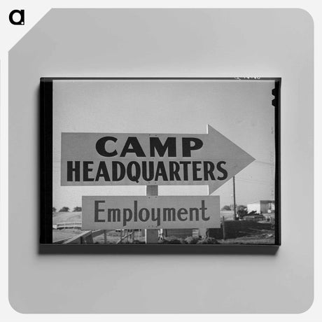 アートパネル-Camp Headquarters, Coast Artillery Cantonment
 - ラッセル リー Canvas.