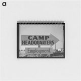 アートメモ帳-Camp Headquarters, Coast Artillery Cantonment
 - ラッセル リー Memo.