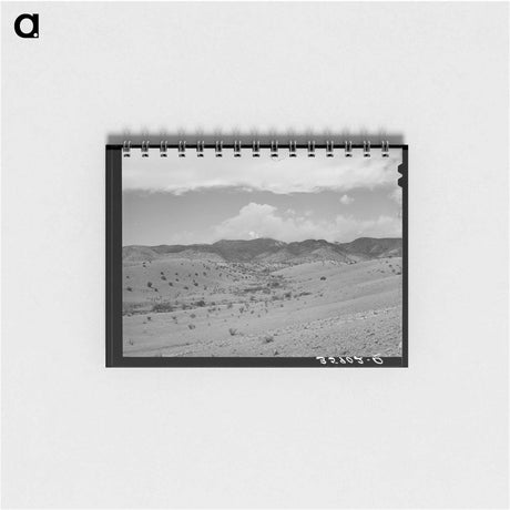 アートメモ帳-Early Spring Snowstorm, Socorro County, New Mexico
 - ラッセル リー Memo.