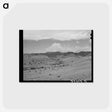 アートポストカード-Early Spring Snowstorm, Socorro County, New Mexico
 - ラッセル リー Postcard.
