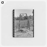 アートメモ帳-Well of White Tenant Farmer, McIntosh County, Oklahoma
 - ラッセル リー Memo.