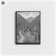 アートメモ帳-Mountain Stream and Road, Ouray County, Colorado
 - ラッセル リー Memo.