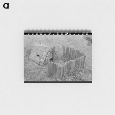 アートメモ帳-Brooder House near Morganza, Louisiana
 - ラッセル リー Memo.