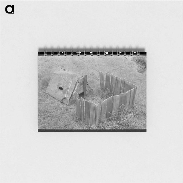 アートメモ帳-Brooder House near Morganza, Louisiana
 - ラッセル リー Memo.