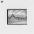 アートメモ帳-Old Schoolhouse, Penasco, New Mexico
 - ラッセル リー Memo.