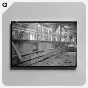 アートパネル-Gold Ore Processing Tanks, Mogollon, New Mexico
 - ラッセル リー Canvas.