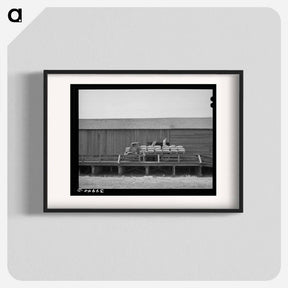 アートポスター-Sack Warehouse, Walla Walla County, Washington
 - ラッセル リー Poster.