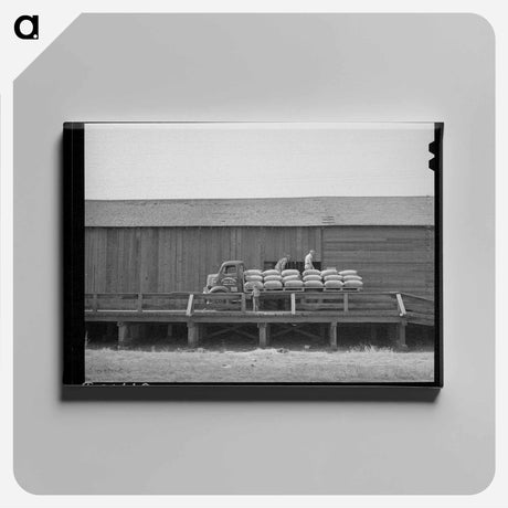 アートパネル-Sack Warehouse, Walla Walla County, Washington
 - ラッセル リー Canvas.