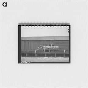 アートメモ帳-Sack Warehouse, Walla Walla County, Washington
 - ラッセル リー Memo.