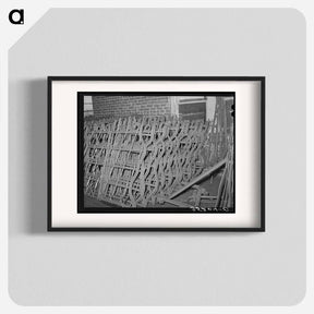 アートポスター-Spike-Tooth Harrow Parts, Oklahoma City
 - ラッセル リー Poster.