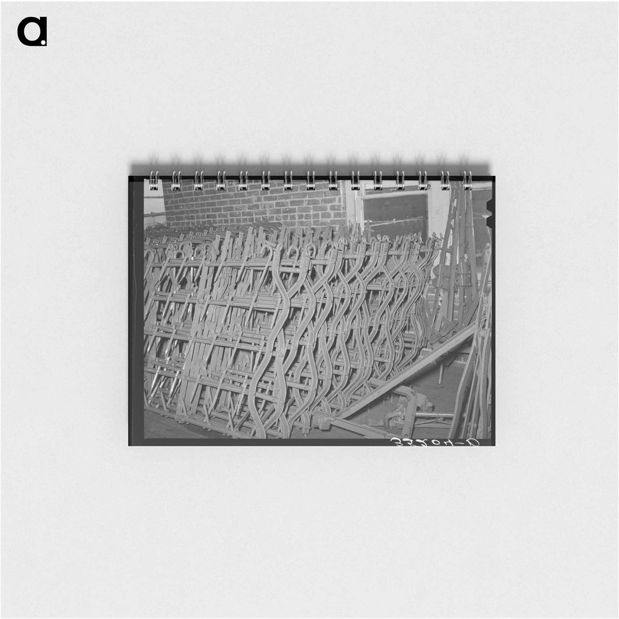 アートメモ帳-Spike-Tooth Harrow Parts, Oklahoma City
 - ラッセル リー Memo.