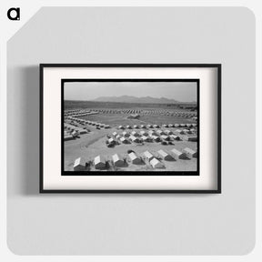 アートポスター-View of Agua Fria Migratory Labor Camp from the Water Tower
 - ラッセル リー Poster.
