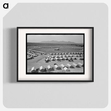 View of Agua Fria Migratory Labor Camp from the Water Tower
 - ラッセル リー Poster.