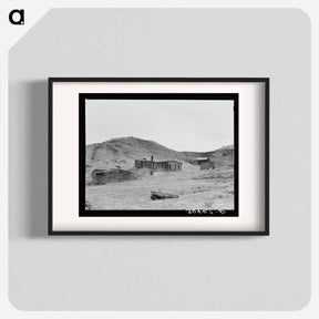 アートポスター-Farmstead, Sheridan County, Montana
 - ラッセル リー Poster.