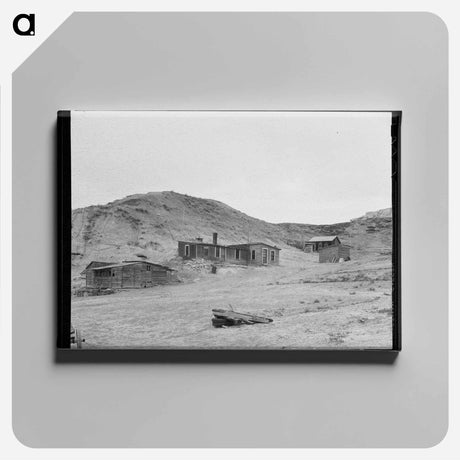 アートパネル-Farmstead, Sheridan County, Montana
 - ラッセル リー Canvas.
