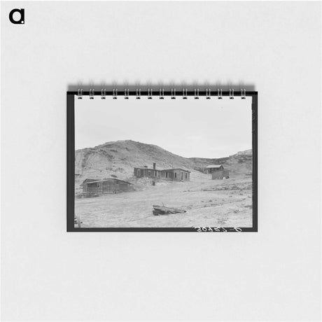 アートメモ帳-Farmstead, Sheridan County, Montana
 - ラッセル リー Memo.