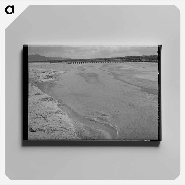 アートパネル-Rio de Los Vacas at San Ysidro, Sandoval County, New Mexico
 - ラッセル リー Canvas.