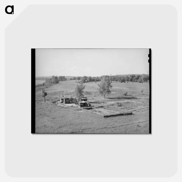 アートポストカード-Arkansas River Bottom at Webbers Falls
 - ラッセル リー Postcard.