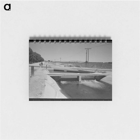 アートメモ帳-Irrigation Ditch, Maricopa County, Arizona
 - ラッセル リー Memo.