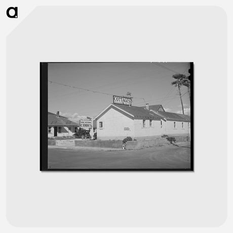 アートポストカード-Seaside, Oregon
 - ラッセル リー Postcard.