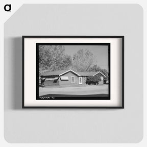 アートポスター-Foremen's Quarters, Earl Fruit Company Ranch, Kern County
 - ラッセル リー Poster.