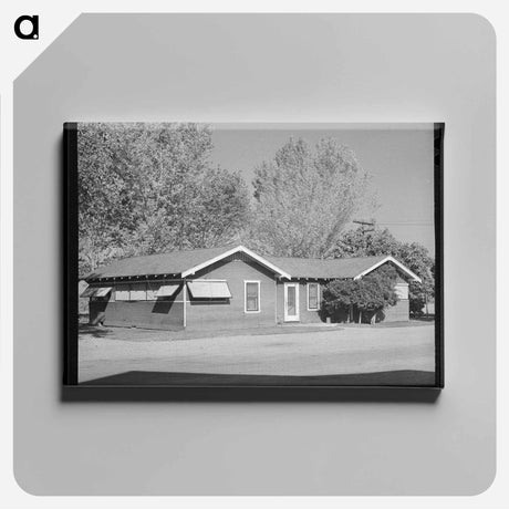 アートパネル-Foremen's Quarters, Earl Fruit Company Ranch, Kern County
 - ラッセル リー Canvas.