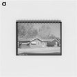 アートメモ帳-Foremen's Quarters, Earl Fruit Company Ranch, Kern County
 - ラッセル リー Memo.