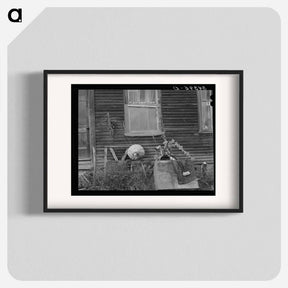 アートポスター-Farmhouse, Orange County, Vermont
 - ラッセル リー Poster.