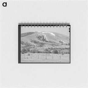 アートメモ帳-Spring Snow, Apache County
 - ラッセル リー Memo.