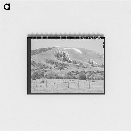 アートメモ帳-Spring Snow, Apache County
 - ラッセル リー Memo.