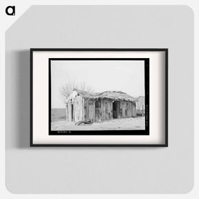 アートポスター-Mexican Living Quarters, Crystal City, Texas
 - ラッセル リー Poster.