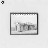 アートメモ帳-Mexican Living Quarters, Crystal City, Texas
 - ラッセル リー Memo.