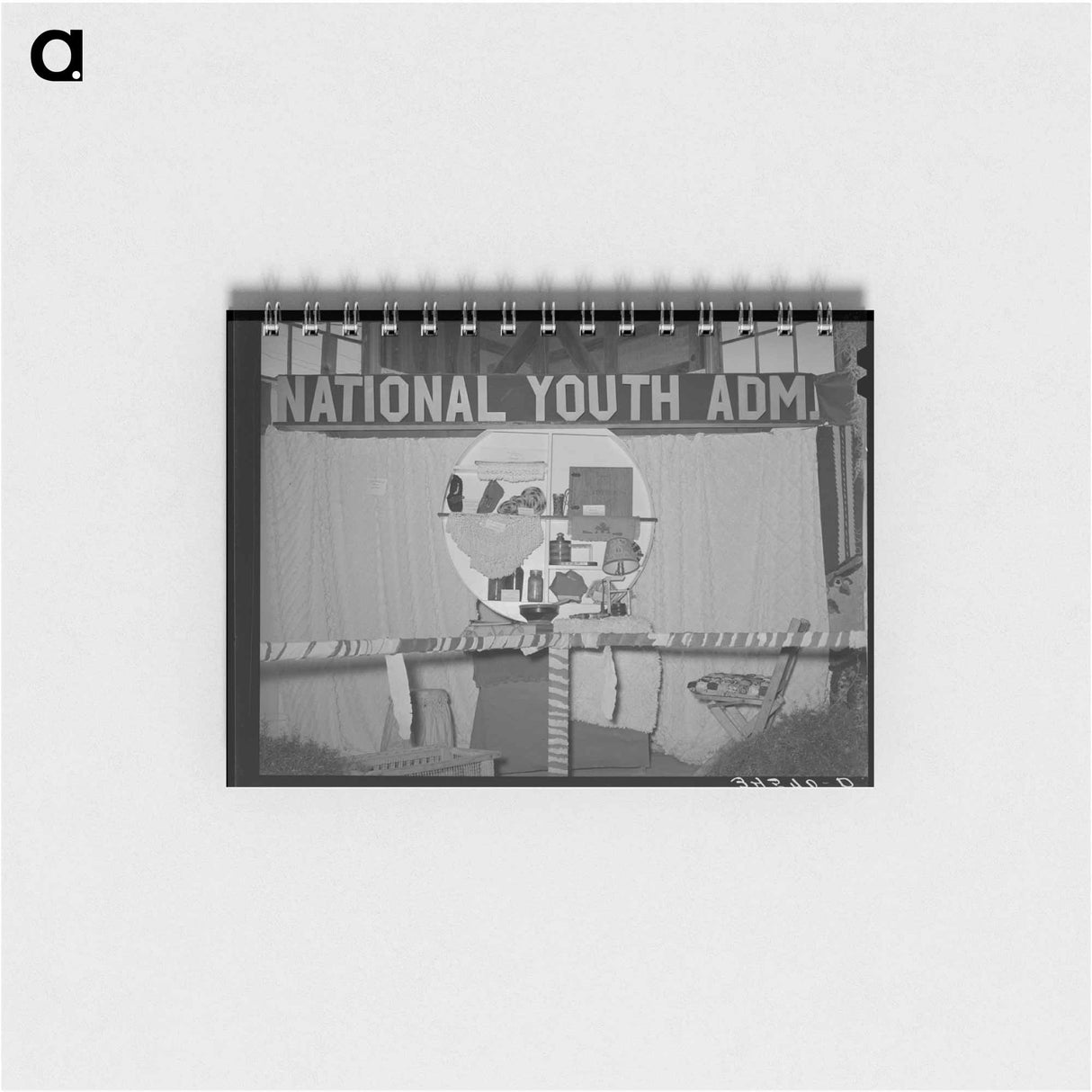 アートメモ帳-National Youth Administration Display, Gonzales County Fair
 - ラッセル リー Memo.