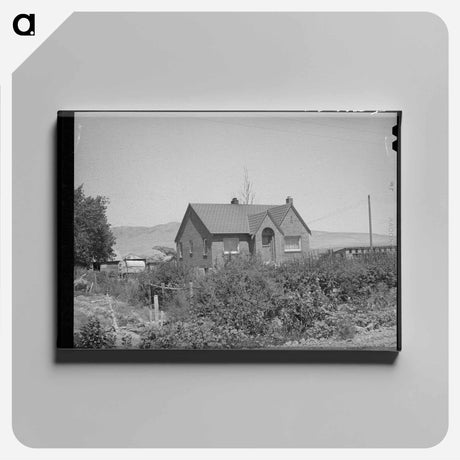 アートパネル-Mormon Farmer's Home, Box Elder County, Utah
 - ラッセル リー Canvas.