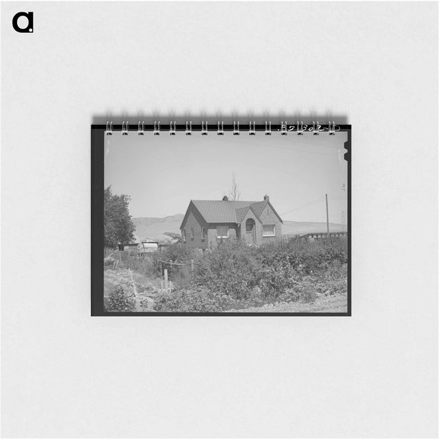 アートメモ帳-Mormon Farmer's Home, Box Elder County, Utah
 - ラッセル リー Memo.