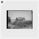 アートポストカード-Mormon Farmer's Home, Box Elder County, Utah
 - ラッセル リー Postcard.