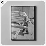 アートパネル-Ceiling Board Nailers in Jig
 - ラッセル リー Canvas.