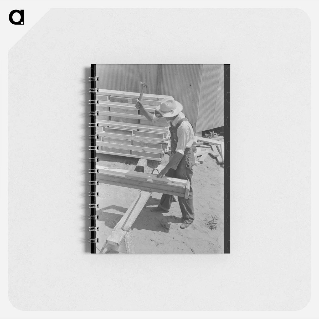 アートメモ帳-Ceiling Board Nailers in Jig
 - ラッセル リー Memo.