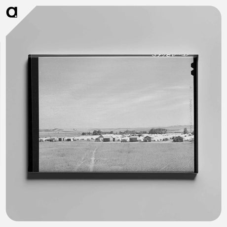 アートパネル-FSA Migratory Farm Labor Camp Mobile Unit, Athena, Oregon
 - ラッセル リー Canvas.