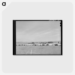 アートポストカード-FSA Migratory Farm Labor Camp Mobile Unit, Athena, Oregon
 - ラッセル リー Postcard.