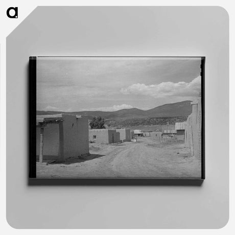 アートパネル-Main Street, Chamisal, New Mexico
 - ラッセル リー Canvas.