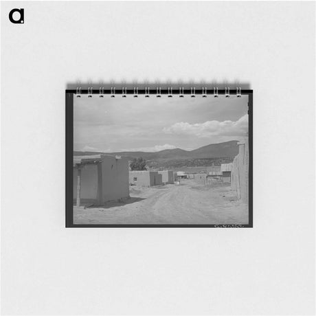 アートメモ帳-Main Street, Chamisal, New Mexico
 - ラッセル リー Memo.