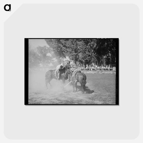 アートポストカード-Potato Race, Fourth of July Celebration, Vale, Oregon
 - ラッセル リー Postcard.