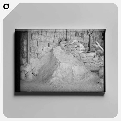 アートパネル-Feed Supplies at Casa Grande Valley Farms
 - ラッセル リー Canvas.