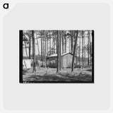 アートポストカード-Migrant Housing, Ponchatoula, Louisiana
 - ラッセル リー Postcard.