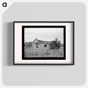 アートポスター-Abandoned House, Allegan Project
 - ラッセル リー Poster.