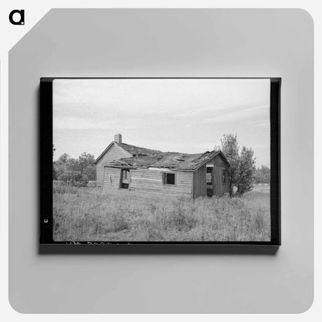 アートパネル-Abandoned House, Allegan Project
 - ラッセル リー Canvas.