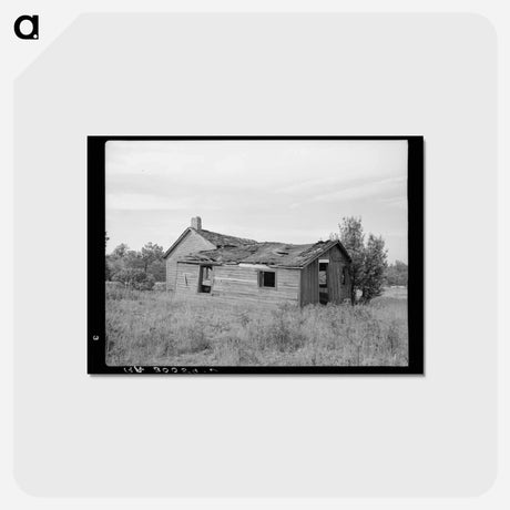 アートポストカード-Abandoned House, Allegan Project
 - ラッセル リー Postcard.