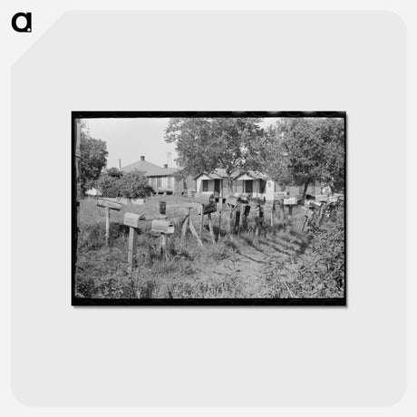 アートポストカード-Mail Boxes, Oklahoma City
 - ラッセル リー Postcard.